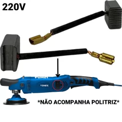 Par de Escovas Carvão Politriz Rotativa 220V Vonixx