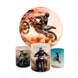 Kit Painel Motocross + Capa Cilindro