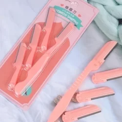 Kit 4 Navalhas para Sobrancelha