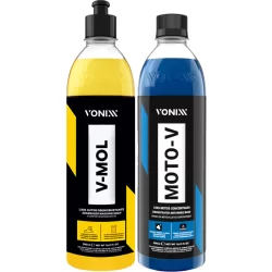Kit para Lavar Carro Moto Shampoo V-Mol Moto-V 500ml Vonixx