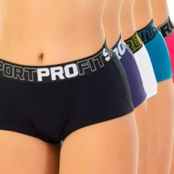 Kit 10 Calcinhas Shortinho Box Boxer Algodão Confortável Não Marca Na Roupa