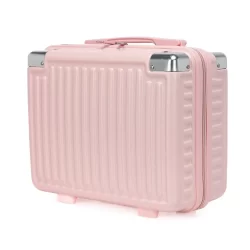 Maleta de Viagem Frasqueira Lequeen Resistente Abs Maquiagem