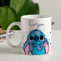 Caneca Stitch com Nome Personalizado