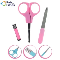 Kit Cortador de Unha Para Bebês Menino Menina Crianças Pequenas Completo