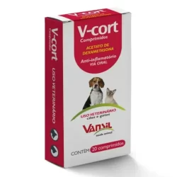 V-Cort 0,5mg 20 comprimidos Vansil
