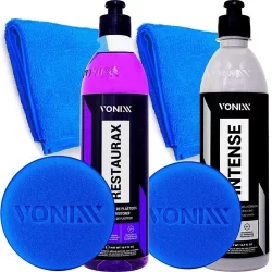 Kit Produto Para o Painel Plástico Intense Restaurax Vonixx