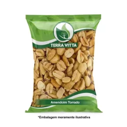 Amendoim Torrado S/pele C/sal - 1Kg