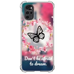 Capa Motorola Moto G22 Capa Tpu Desenhos Variados Capinha Case Borboleta,Girassol.