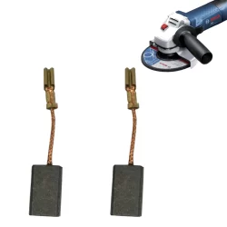 Escova De Carvão Para Esmerilhadeira Bosch 4.1/2 1800 Tc76 2 Peças