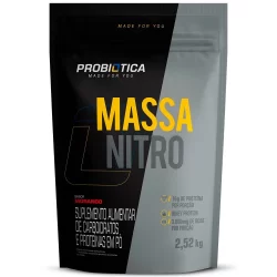 Hipercalórico Massa Nitro (Refil) 2.52Kg - Probiótica