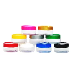 Potes de Plástico 60g Cristal (10 Unidades): Ideal para Doces e Lembrancinhas