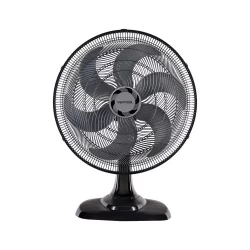 Ventilador de Mesa Oscilante Turbo 6p Preto 50cm - Ventisol