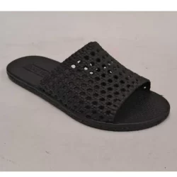 Chinelo slide feminino macio e confortável lançamento plástico adulto leve pvc