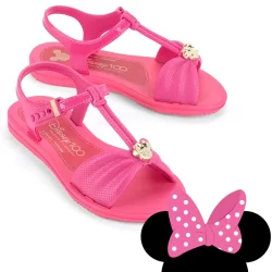 Sandalia Menina Celebration Minnie Mouse Disney 23020