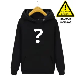 Moletom Canguru Pequenos Defeitos Unissex Flanelado