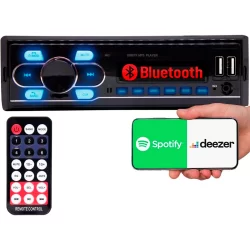Aparelho de Som Automotivo Rádio MP3 Player Bluetooth USB SD Aux