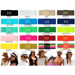 1 Faixa Extra Para Chapéu Personalizada