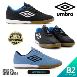 Chuteira Futsal Umbro Tocco 3 Club Masculino Original com Nota Fiscal e Garantia