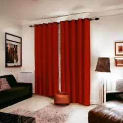 Cortina Roma 2 Metros Para Sala-Quarto-Cozinha-Escritorio Varias Cores - Telar