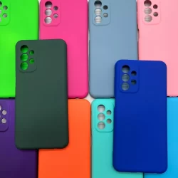 Capa Silicone Aveludada - A23 - Samsung Kit Capa + Pelicula 3D ou Só 1 Capinha Aveludada