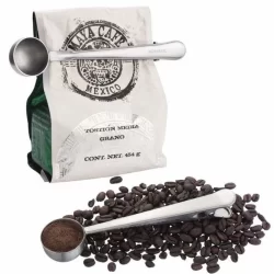 Colher Medidora Pinça Café INOX Prendedora