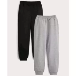 Kit 2 un. Calça Moletom Infantil Flanelada com Punho, Bebê, Juvenil