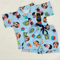 MAURICINHO TEMÁTICO BENTO E TOTÓ ROUPA INFANTIL