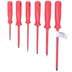 Jogo Chave De Fenda E Phillips 6 Peças Isoladas 1000v Gedore Cr-V Profissional