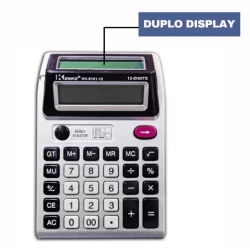 Calculadora De Mesa Balcão Testa Dinheiro Falso Média Luz Negra UV calculadora 12 digitos visor lcd calculadora duplo visor