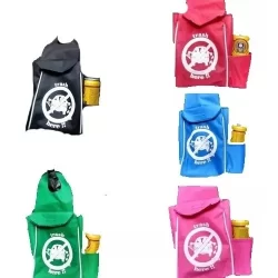 Lixinho Carro Lixo Luxo Com Estampa E Porta-lata - Diversas cores