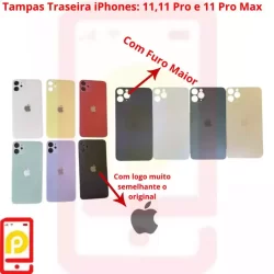 Tampa Traseira De Vidro iPhone 11, 11 Pro e Pro Max PROMOÇÃO