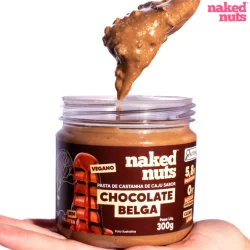 Pasta de Amendoim Vários Sabores- Naked Nuts - Pasta Fit com Zero Açúcar Adicionado e Sem Glúten