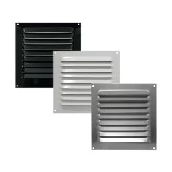 Grade De Ventilação Em Alumínio Diversos Tamanhos e Cores