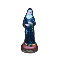 Imagem Santa Rita de Cassia Resina 15cm Decoração Premium