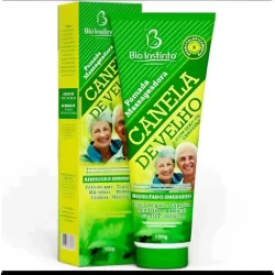 kit 3 Pomada Canela de Velho Massageadora Corporal Para Dores e Relaxante Muscular Mentol e Óleo de Copaíba