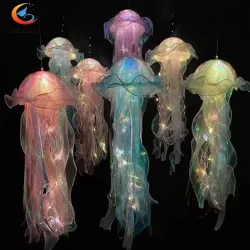 Lâmpada Agua-Viva / Medusas LED Decoração Casa, Festa, Ambiente - ENVIO DE COR SORTIDO