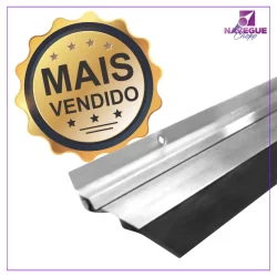 Protetor Rolinho Veda Porta de 70cm - Alumínio Completo, Impermeável e Reforçado