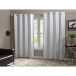 Cortina de Blackout Pvc 2,80x2,30 Corta Luz 100% para Janela/Sala e Porta Balcão