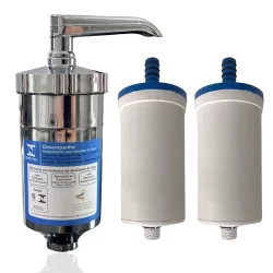 Filtro Copo Abs Com Refil Universal + 2 Refil