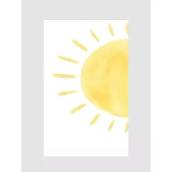 PAINEL RETANGULAR (SÓ FRENTE ) TEMA :SOL AQUARELA