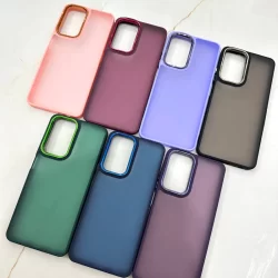 Capa SPACE Acrílico Fosca Para Xiaomi Redmi Note8/Note 10 4G/Note 10 Pro 4G/Note 11 4G/Note 12S/Note 12 Pro 4G 5G metal