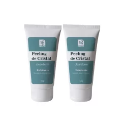 Kit 2x Clearderm Peeling de Cristal 60g Esfoliante e Hidratante Natuflores