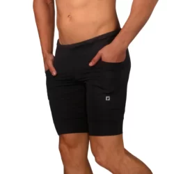 Bermuda de Compressão Para Corrida Com Bolsos Laterais