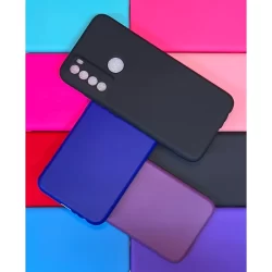 Kit capa + pelicula  de vidro 3D  Xiaomi Redmi Note 8 ou apenas capinha de silicone  Aveludado