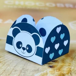 50~450 Forminhas Para Doces Tema Panda 4 Pétalas 3,3X3,3X2,2  69.3 (Nc Toys Simples)