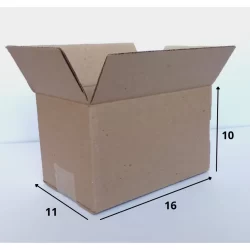 (Promoção) 100 caixas de papelão 16x11x10 Correio