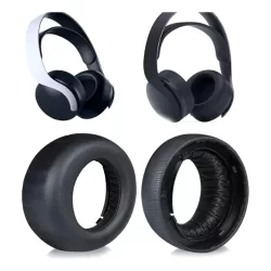 Par Almofadas Espumas Compatível Sony Wireless Ps5 Pulse 3d