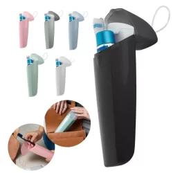 Estojo Porta Escova De Dente e Creme Dental Ou Plástico Bolsa Academia Mala Viagem Portátil