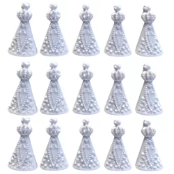Kit 50 Mini Aplique Nossa Senhora Aparecida em Resina