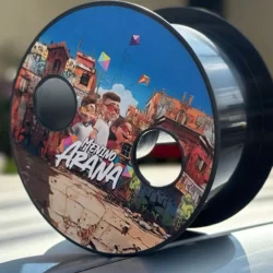 Carretilha de linha de pipa premium 21 cm Menino Arana.